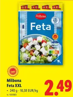 Lidl Milbona Feta XXL aanbieding
