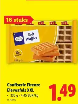 Lidl Confiserie Firenze Eierwafels XXL aanbieding
