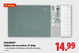 Lidl Crelando snijmat met accessoires aanbieding