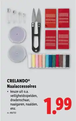 Lidl Crelando naaiaccessoires aanbieding