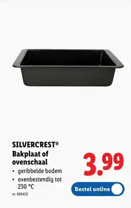 Lidl Silvercrest bakplaat of ovenschaal aanbieding