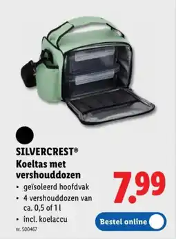 Lidl Silvercrest koeltas met vershouddozen aanbieding