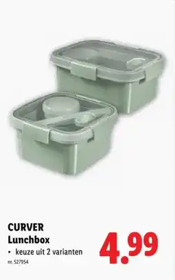 Lidl Curver lunchbox aanbieding