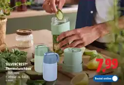 Lidl Silvercrest thermolunchbox aanbieding