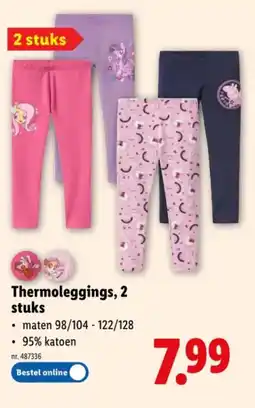 Lidl Thermoleggings aanbieding