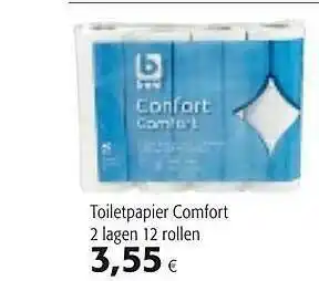 Colruyt Toiletpapier Comfort aanbieding