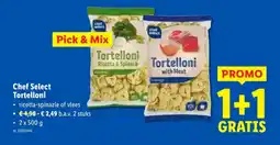 Lidl Chef select tortelloni aanbieding