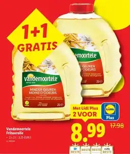 Lidl Vandemoortele Frituurolie aanbieding