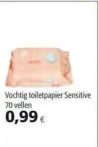 Colruyt Vochtig Toiletpapier Sensitive aanbieding