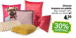 Xenos Diverse kussens en plaids aanbieding