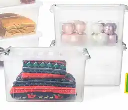 Xenos Set van 3 opbergboxen clipbox aanbieding