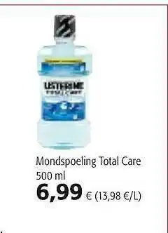 Colruyt Mondspoeling Total Care aanbieding
