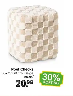 Xenos Poef checks aanbieding