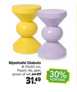 Xenos Bijzettafel Diabolo aanbieding