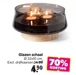 Xenos Glazen schaal aanbieding