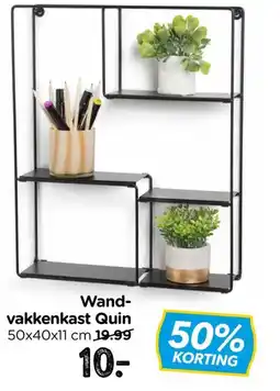Xenos Wand- vakkenkast Quin aanbieding