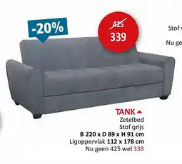Weba TANK aanbieding