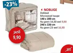 Weba NOBLIGE aanbieding