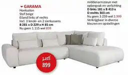 Weba GARAMA aanbieding