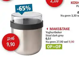 Weba MAKE&TAKE aanbieding