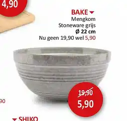 Weba BAKE aanbieding