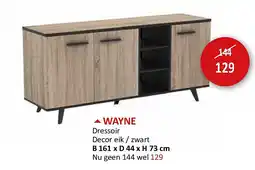 Weba WAYNE aanbieding