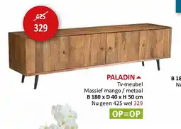 Weba PALADIN aanbieding