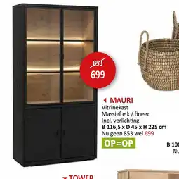 Weba MAURI aanbieding