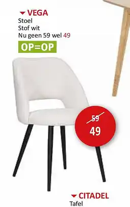 Weba VEGA aanbieding