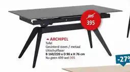 Weba ARCHIPEL aanbieding
