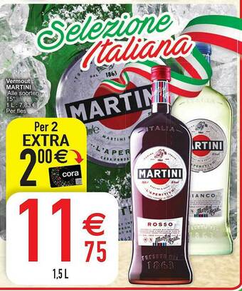 Cora Vermout Martini aanbieding