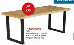 Weba SANGUINE aanbieding