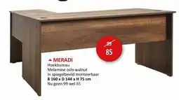Weba MERADI aanbieding