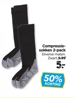 Xenos Compressie sokken aanbieding