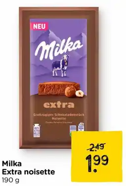 Xenos Milka Extra noisette aanbieding