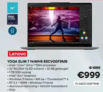 Yoga slim 7 14IMH9 83CV00F9MB ITLN83CV00F9MB