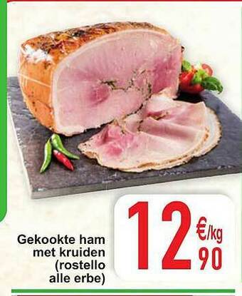 Cora Gekookte Ham Met Kruiden aanbieding