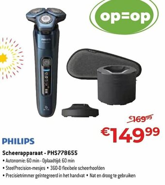 Exellent Philips Scheerapparaat - PHS778655 aanbieding