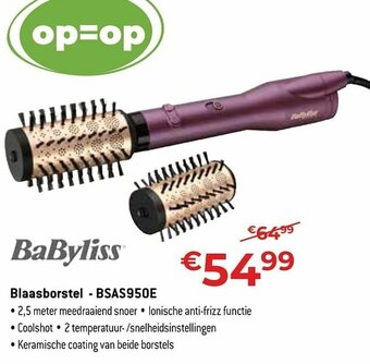Exellent BaByliss Blaasborstel - BSAS950E aanbieding