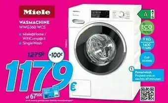 Krëfel Miele wasmachine wwg360 wcs aanbieding