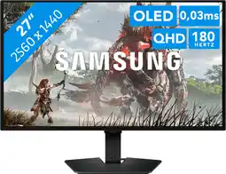 Coolblue Samsung Odyssey OLED G50SF LS27FG502SUXEN aanbieding