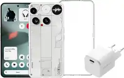 Coolblue Nothing Phone (3) 256GB Wit 5G + Accessoirepakket aanbieding