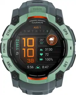 Coolblue Garmin Instinct 3 50mm Groen aanbieding