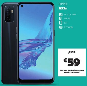 Base Oppo A53s aanbieding