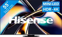 Coolblue Hisense 55'' ULED Mini-Led U8Q (2025) aanbieding