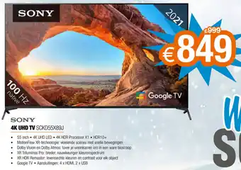 Expert Sony 4K UHD TV aanbieding
