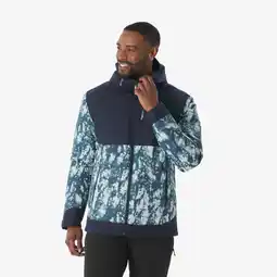 Decathlon Waterdichte wandeljas voor heren -10°C NH500 blauw aanbieding