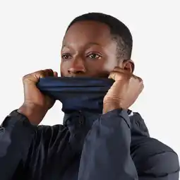 Decathlon Nekwarmer multifunctionele sjaal voor hardlopen heren dames blauw aanbieding