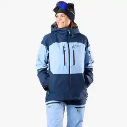 Decathlon Dames ski jas waterdicht winddicht ademend Freeride W aanbieding