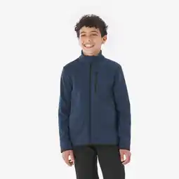 Decathlon Warme fleece jas voor kinderen van 7-15 jaar MH500 knit aanbieding